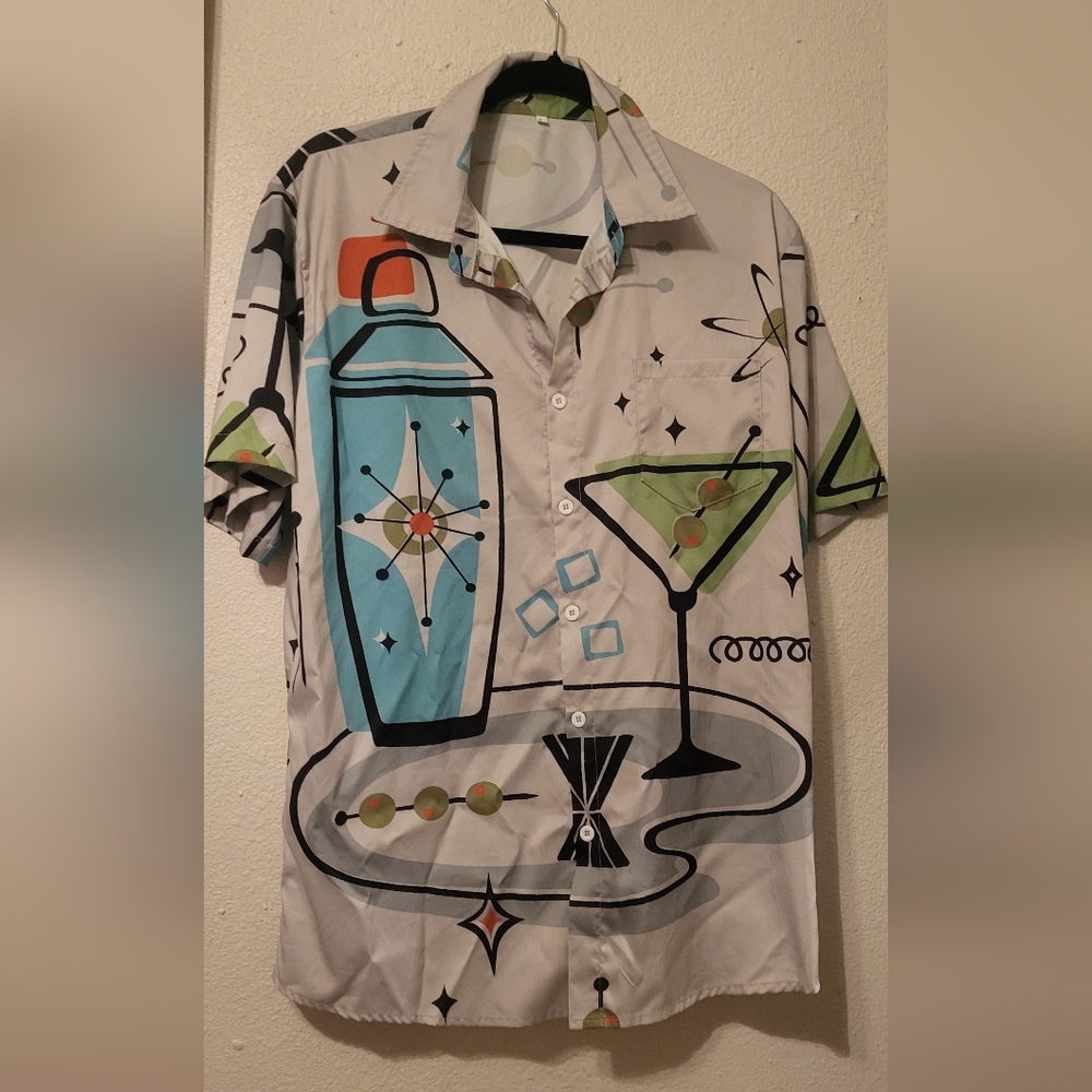 Mens Martini Button Down